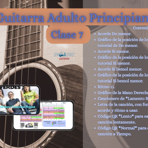 Guitarra Adulto Principiante - Clase 7